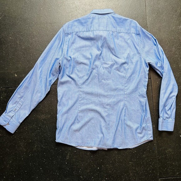 ROBERT GRAHAM Button Front Shirt Men's 46 / 18 Cotton Long Sleeve - Picture 6 of 7